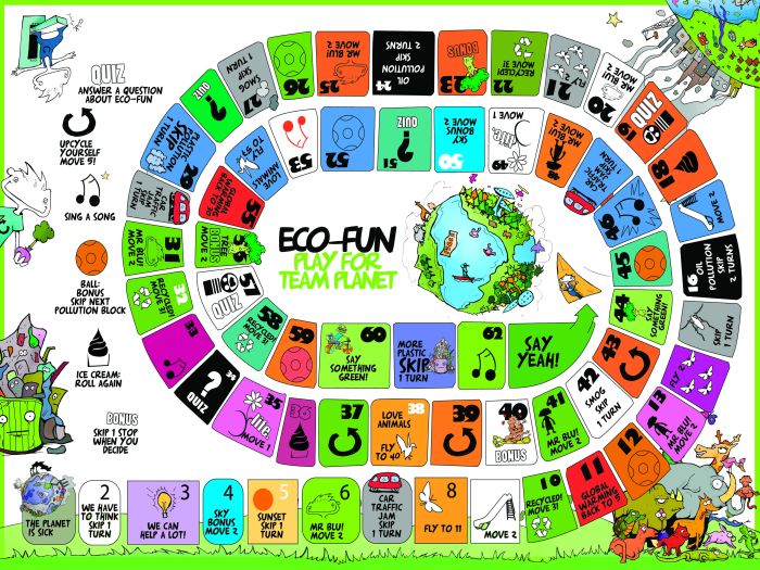 Eco-friendly board games with sustainable materials